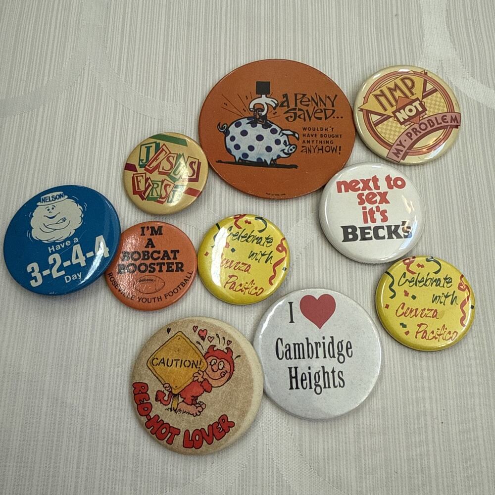 Vintage Pin Lot